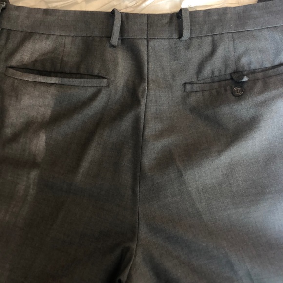Banana Republic Modern Fit brown/grey slacks. - Picture 4 of 7